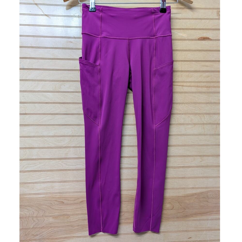 Lululemon Fast and Free High-Rise Crop 23" Purple